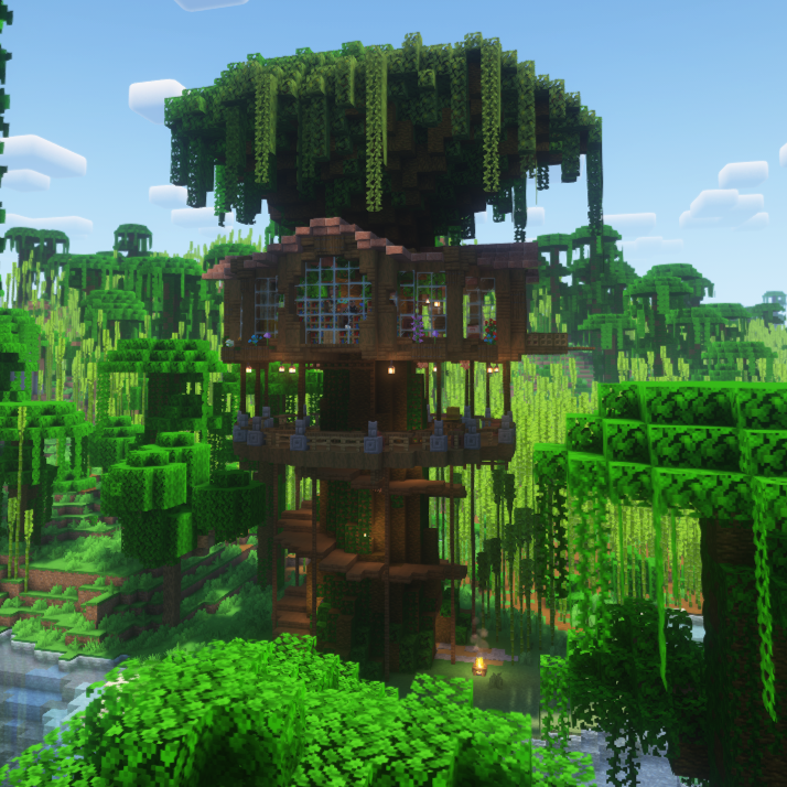 Jungle Treehouse Village logo