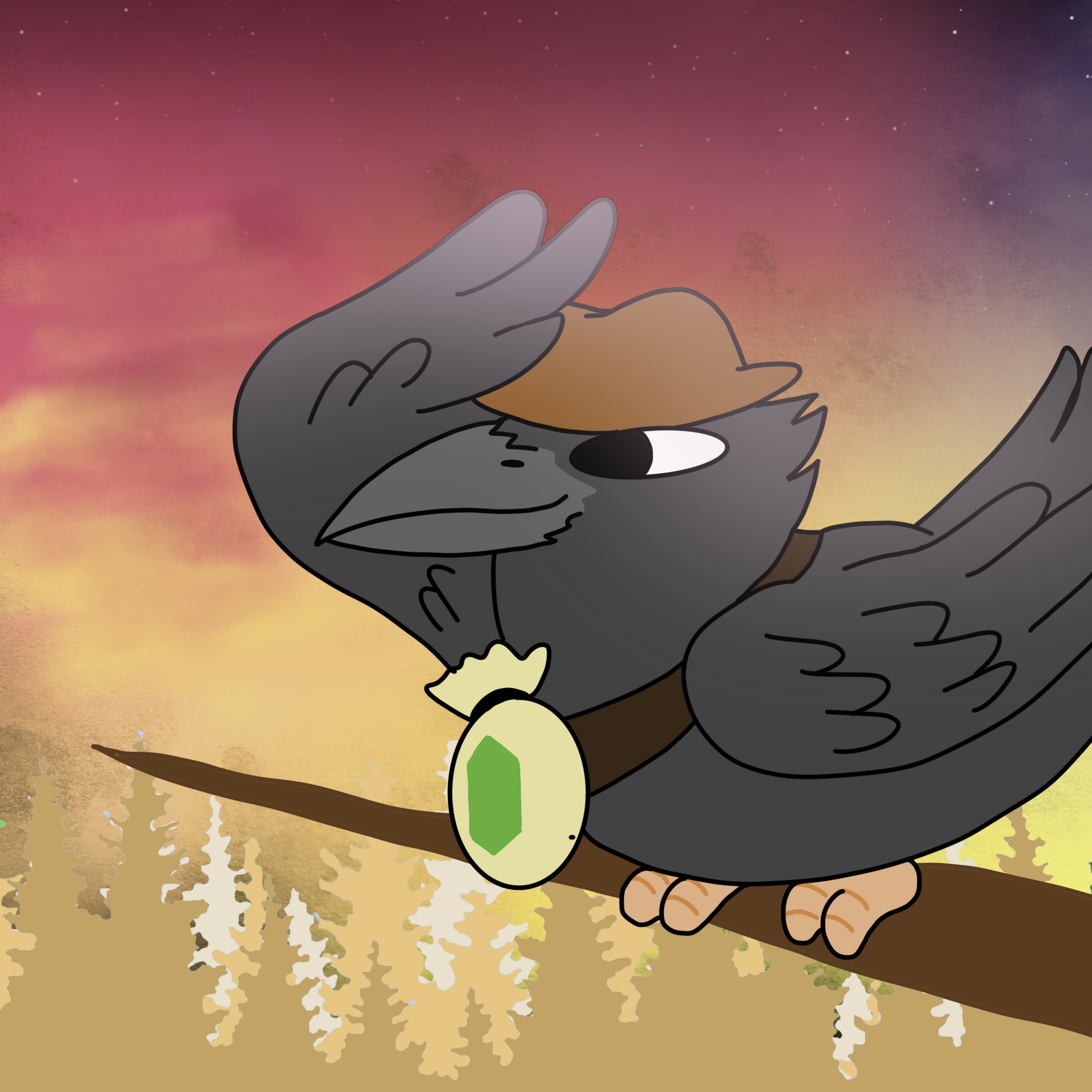 A Crow's Adventure logo