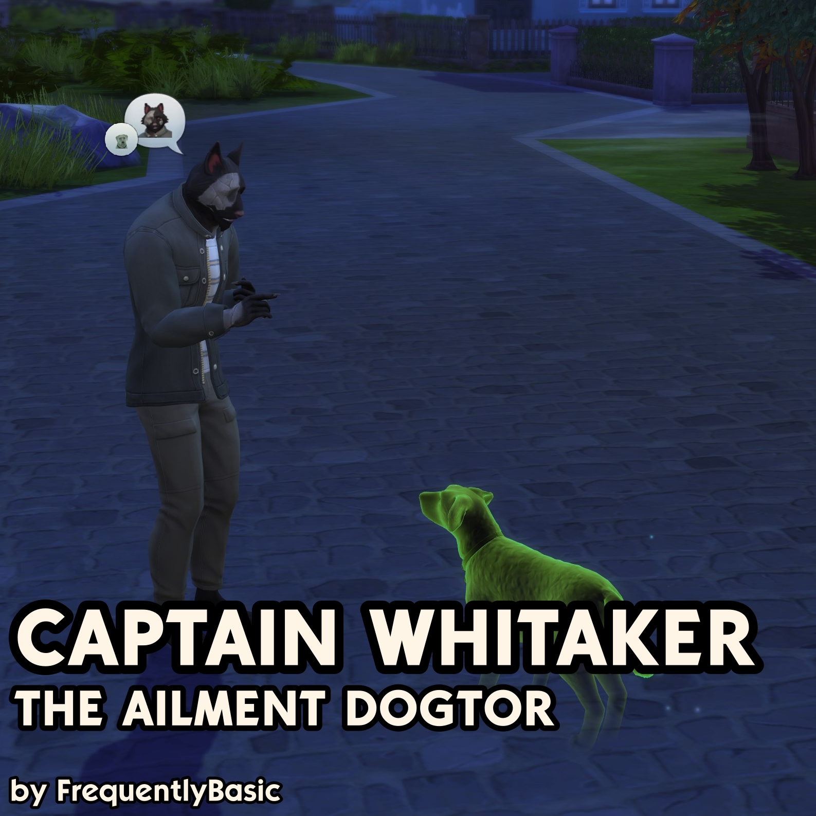 Captain Whitaker - The Ailment Dogtor logo