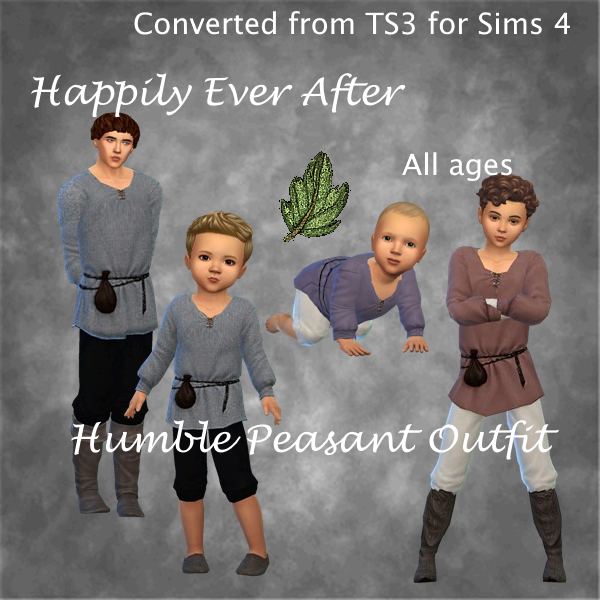 Happily Ever After - Humble Peasant Outfit for All Ages logo