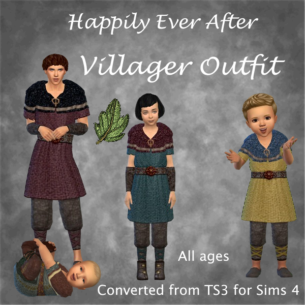 Happily Ever After - Villager Outfit logo