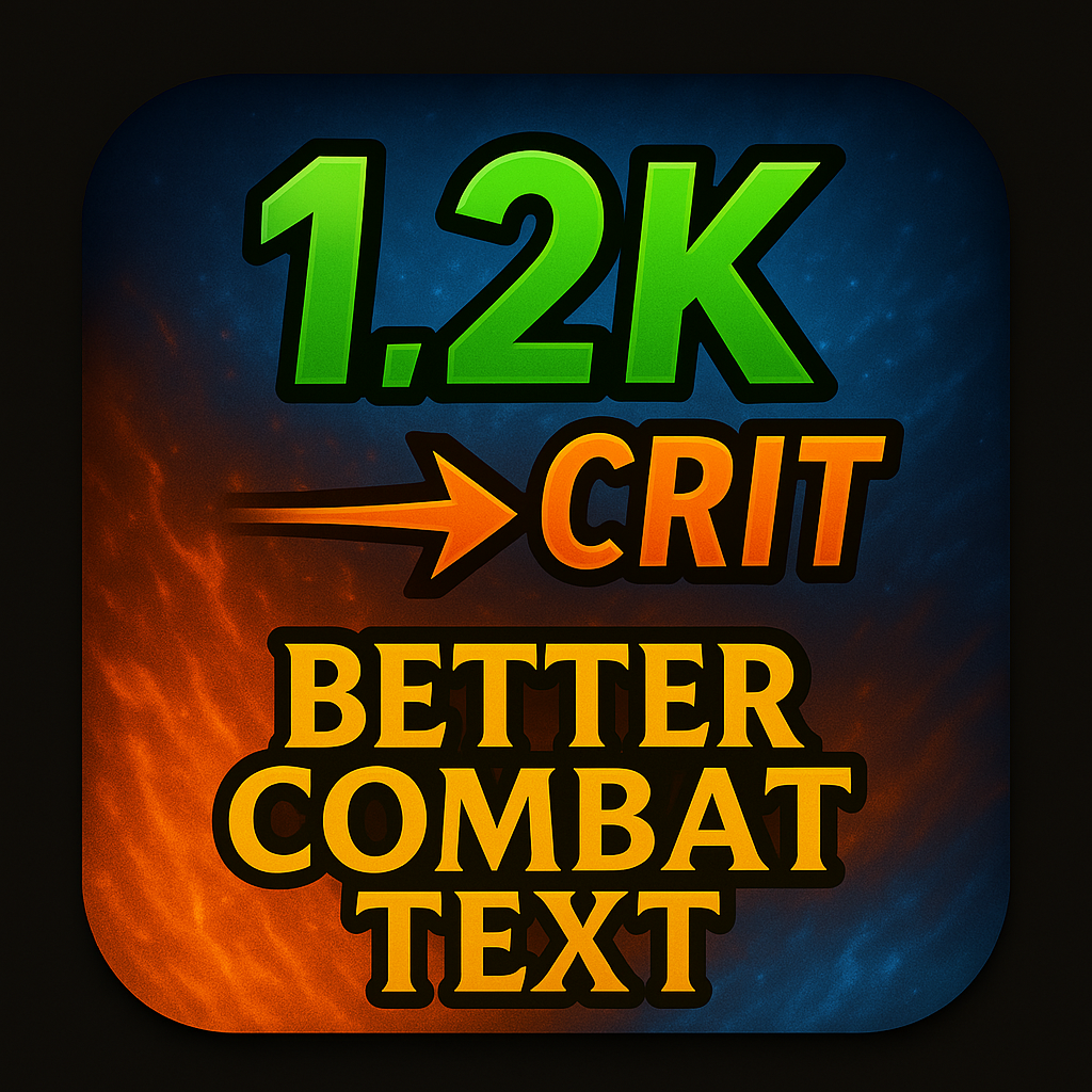 Better Combat Text logo