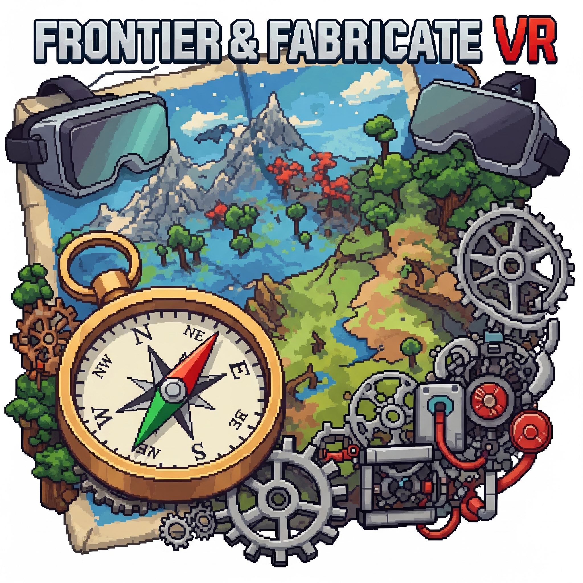 Frontier & Fabricate VR logo