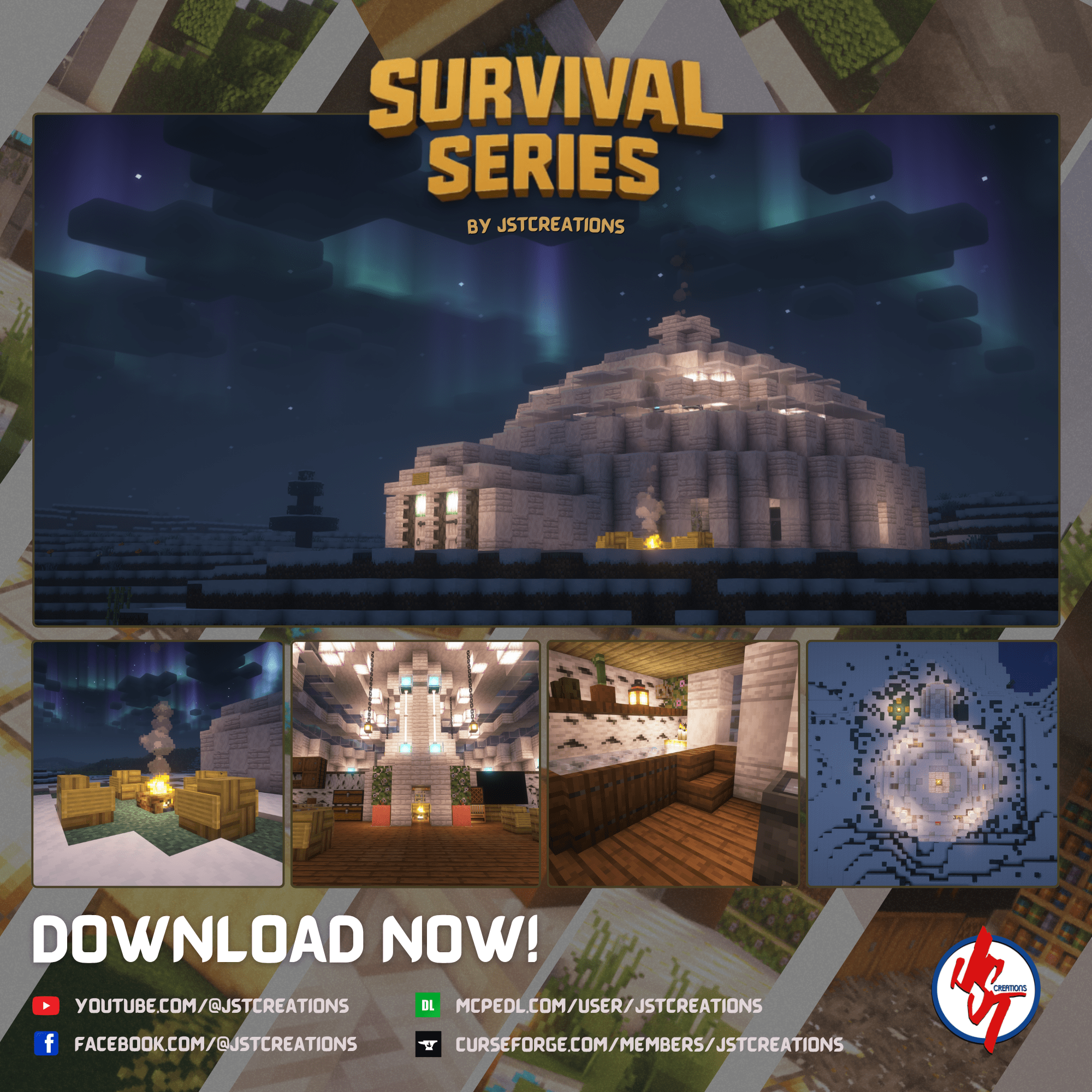 Survival Igloo House #1 (Achievements On) logo