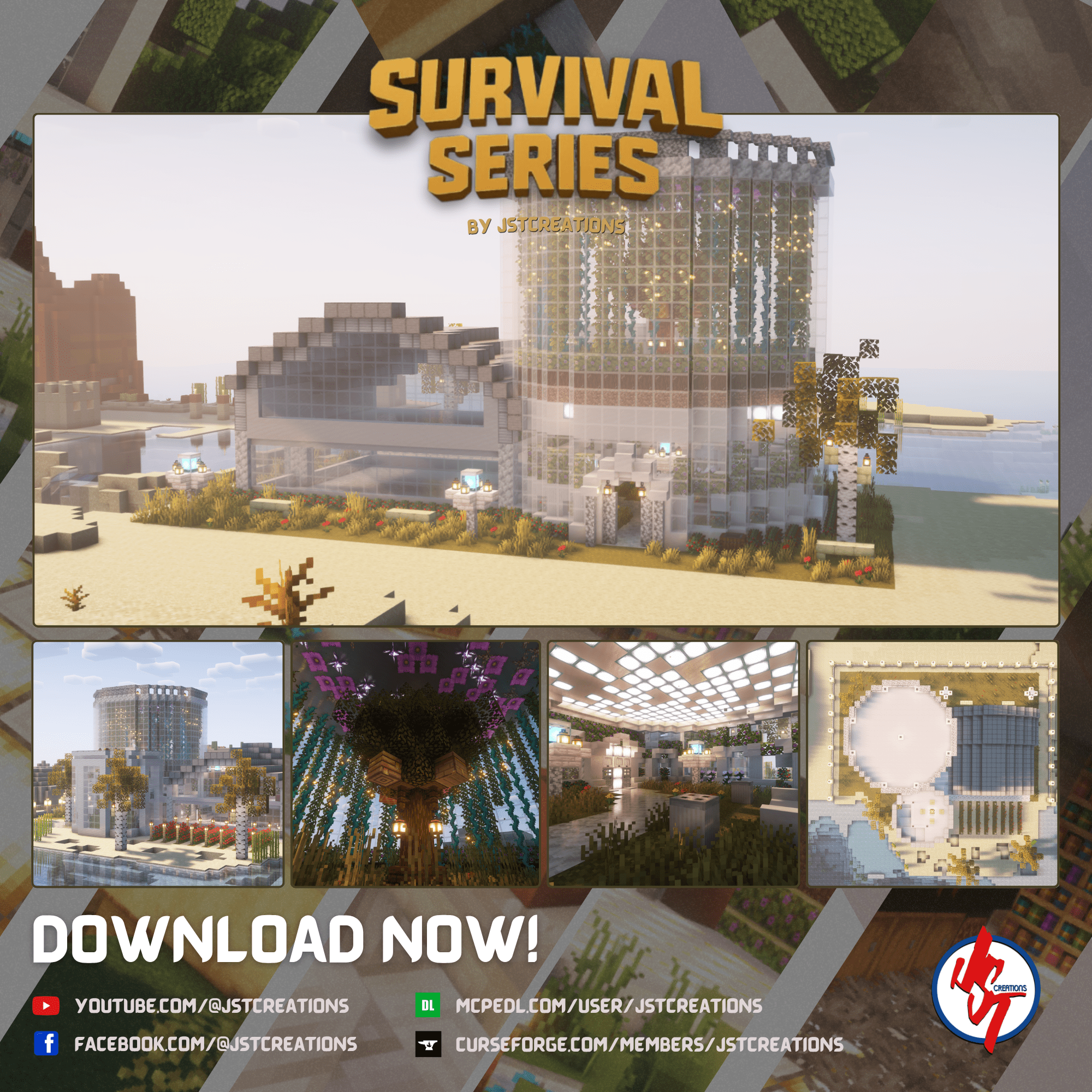 Survival Glassy House #4 (Achievements On) logo