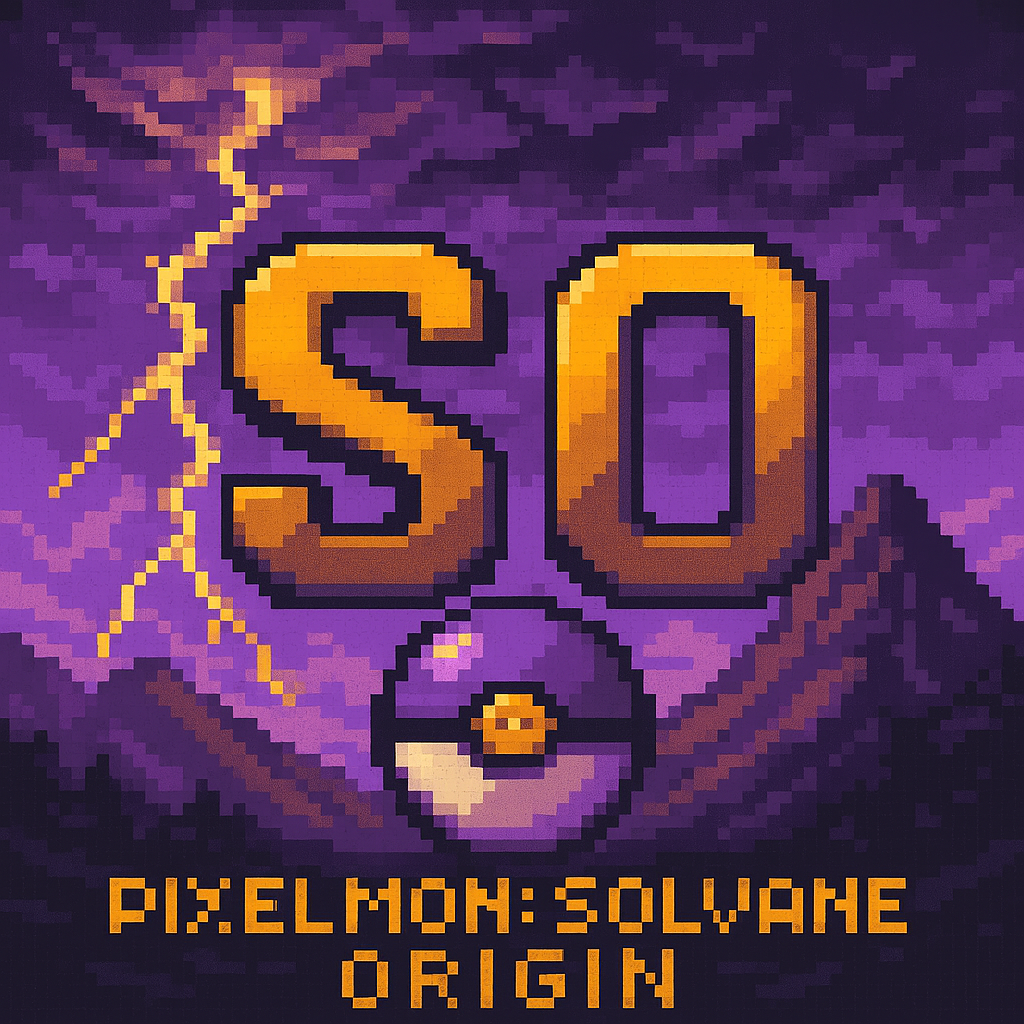 Pixelmon: Solvane Origin logo