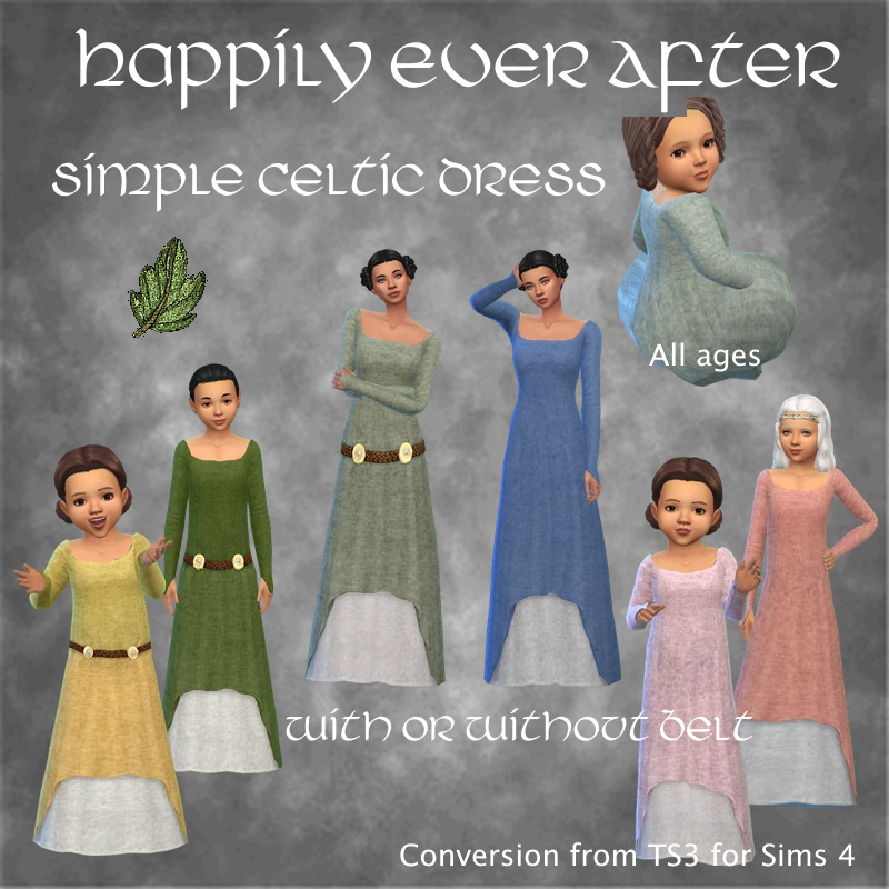 Happily Ever After - Celtic Simple Dress logo