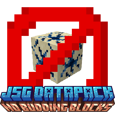 Just Stargate Mod  | No Budding Blocks datapack