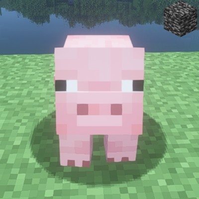 Funny mic pig [Bedrock Port]