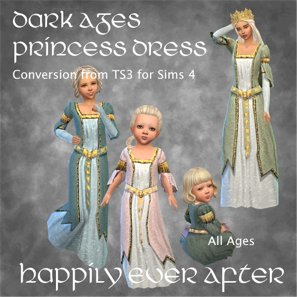Happily Ever After -  Dark Ages Princess Dress for All Ages logo