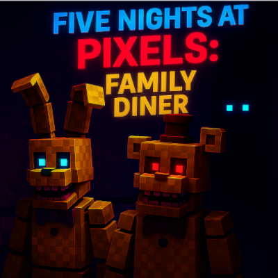 Five Nights at Pixels - Family Diner logo