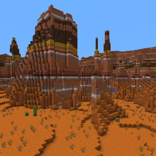 Badlands Biomes Dimension logo