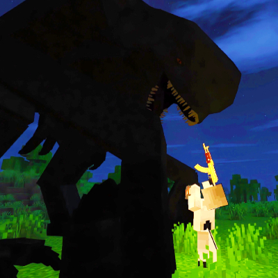 Hunt Distortus Rex w/ Guns (Distorted Rex)