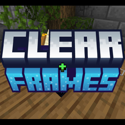 Clear Frames+ (Togglable via Subpack) logo
