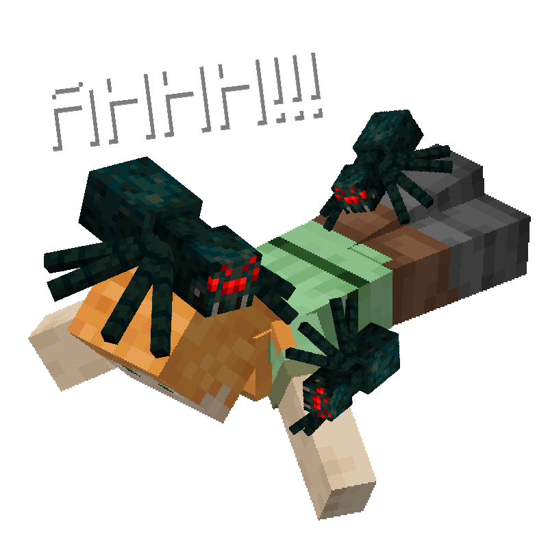 Cave Spiders for Crawling