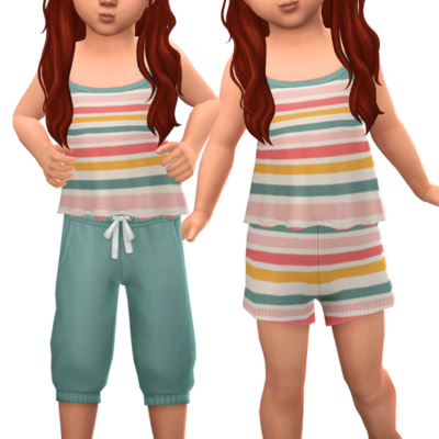 SLEEPOVER set - toddler version logo