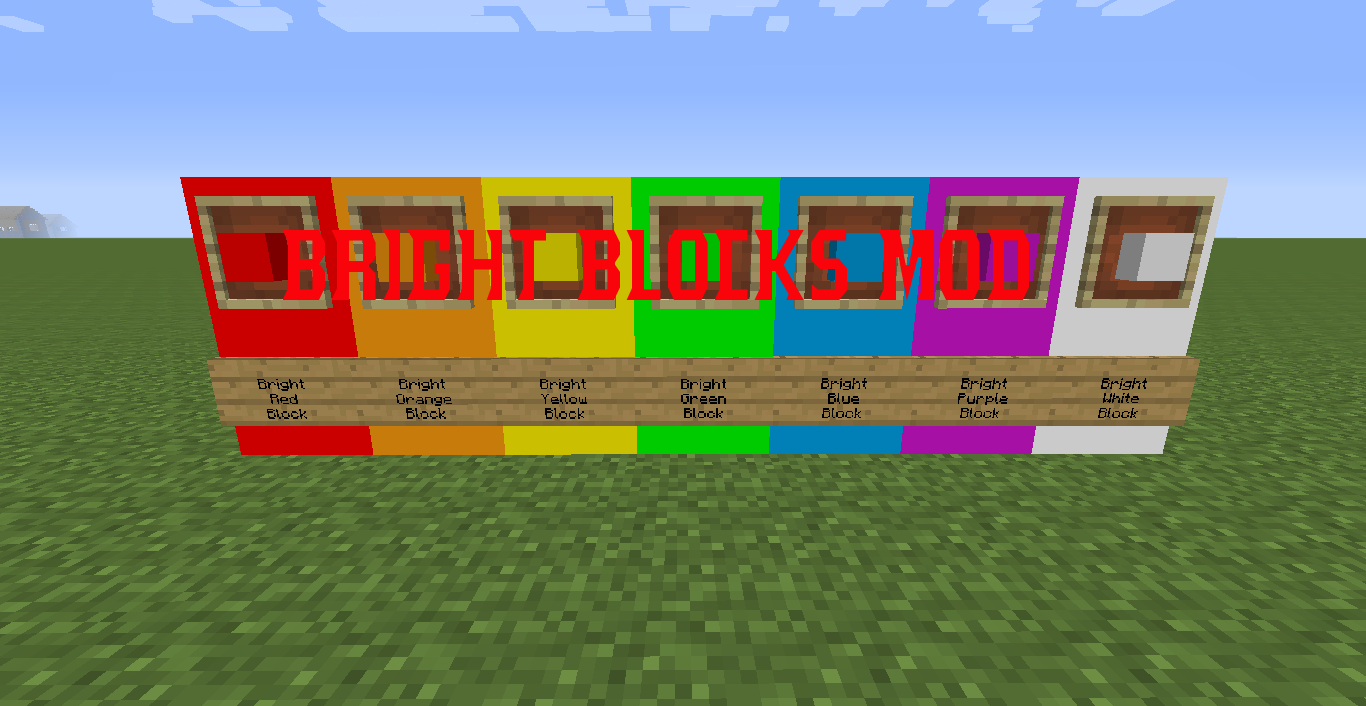 BrightBlocksMod and XtraFoodMod logo