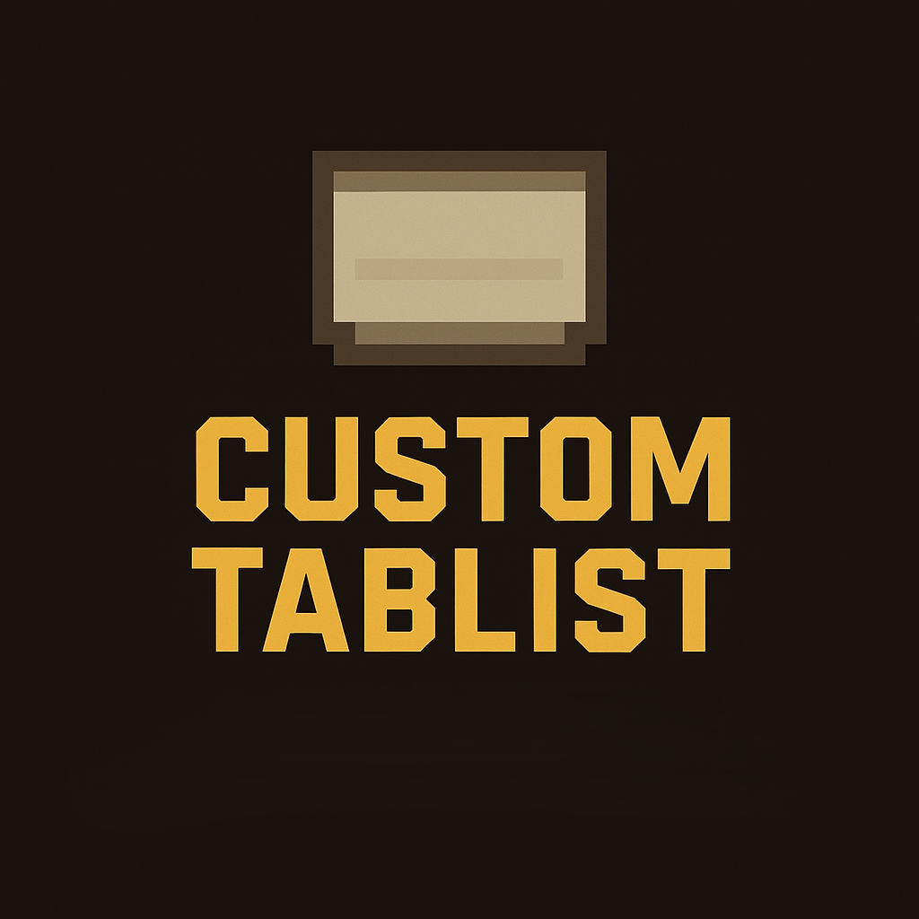 Custom Tablist logo