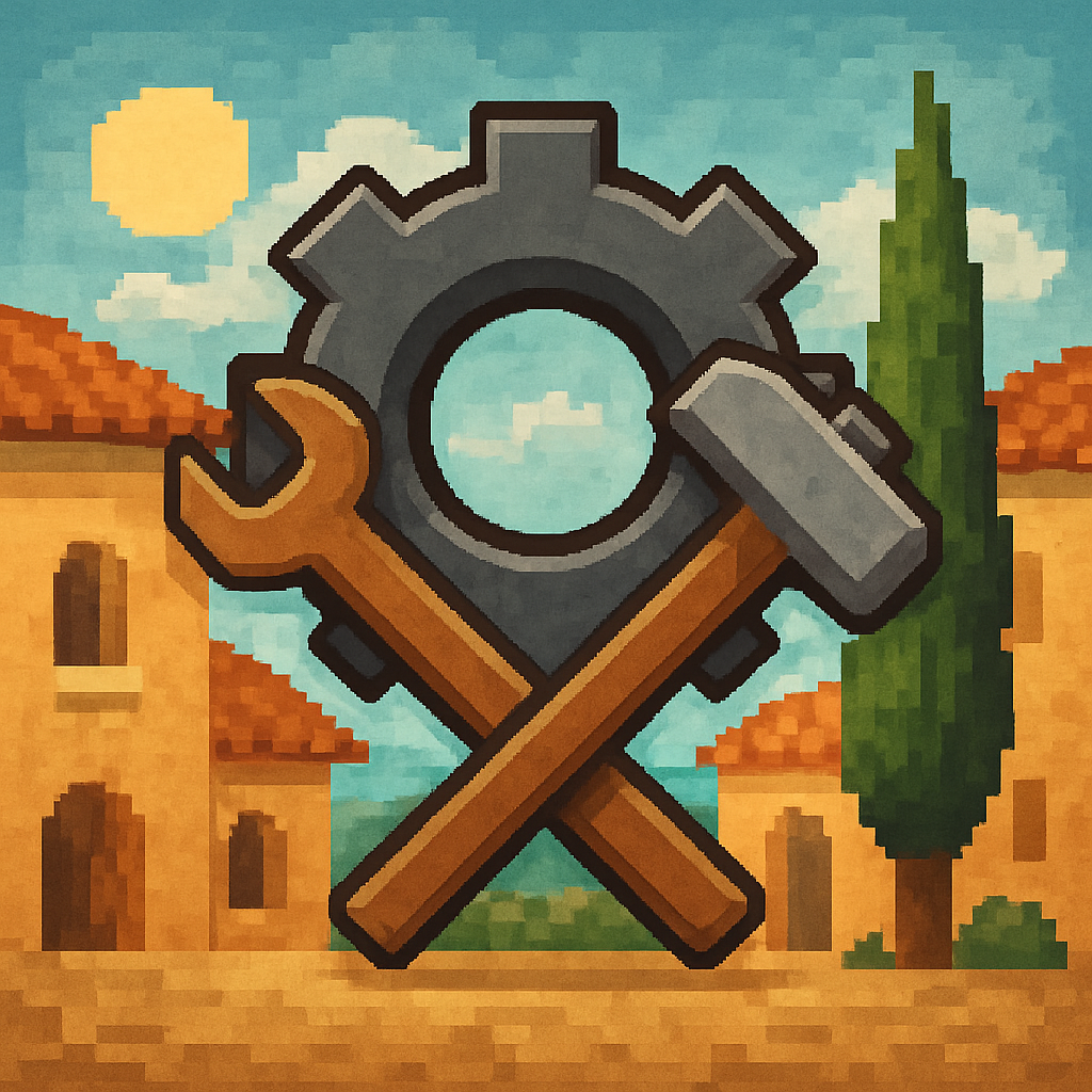 Caio's Steampunk World logo