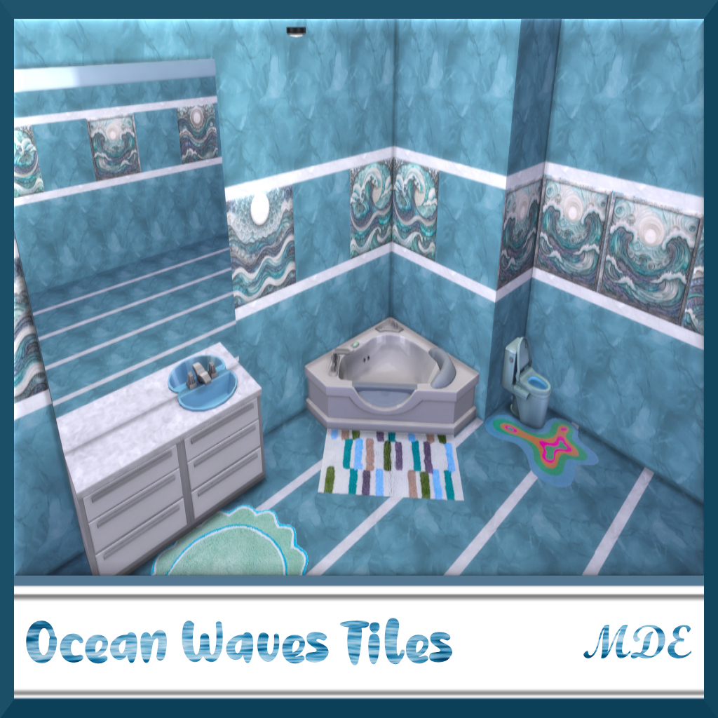 Ocean Waves Tiles logo
