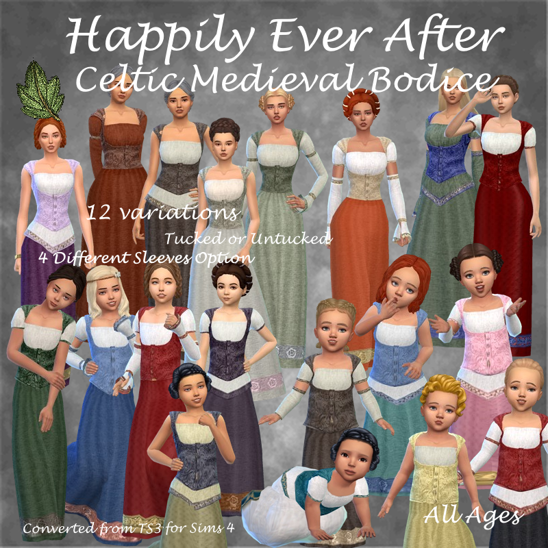 Happily Ever After - Celtic Medieval Bodice All Ages logo