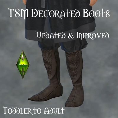 TSM Decorated Boots logo