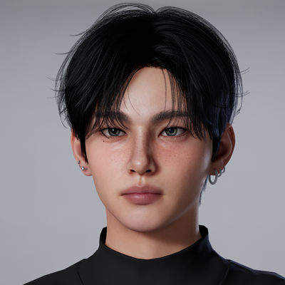 Male hair 01