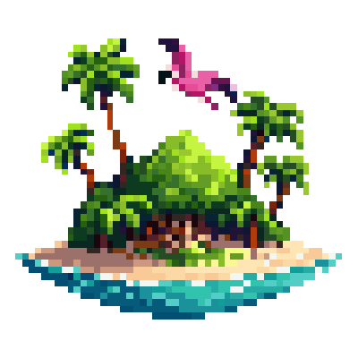Flamingo Island logo