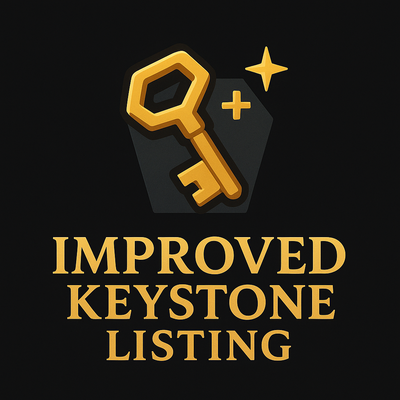 Improved Keystone Listing logo