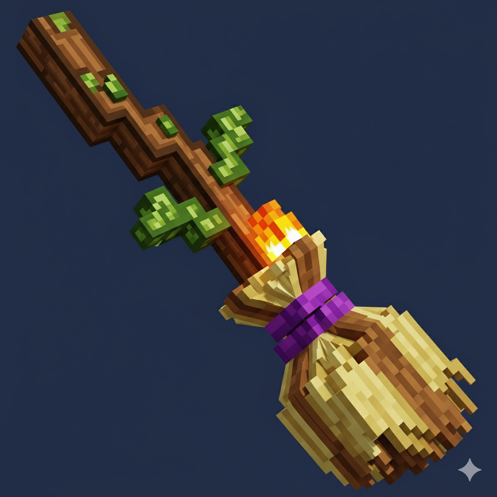 Ashen Witch Broom logo