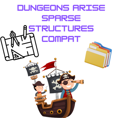dungeons arise seven seas sparse structures compat logo