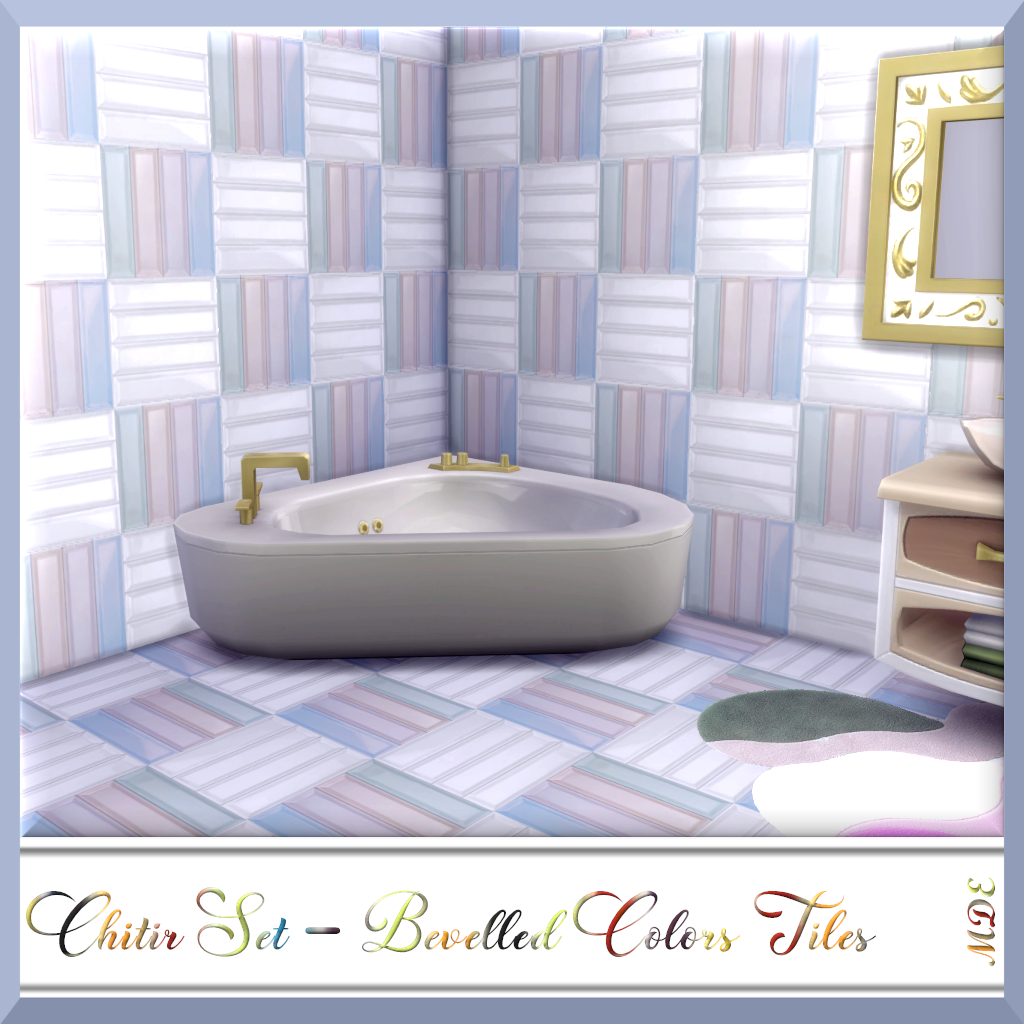 Chitir Set - Bevelled Colors Tiles logo