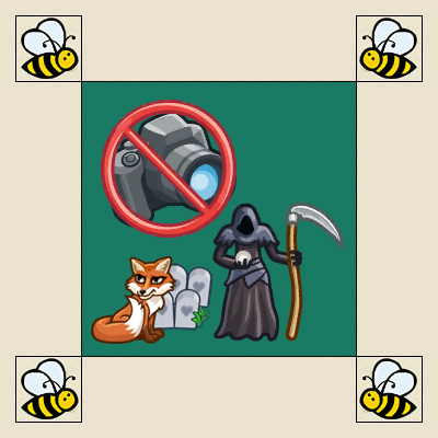 No Focus Camera on Fox Death logo