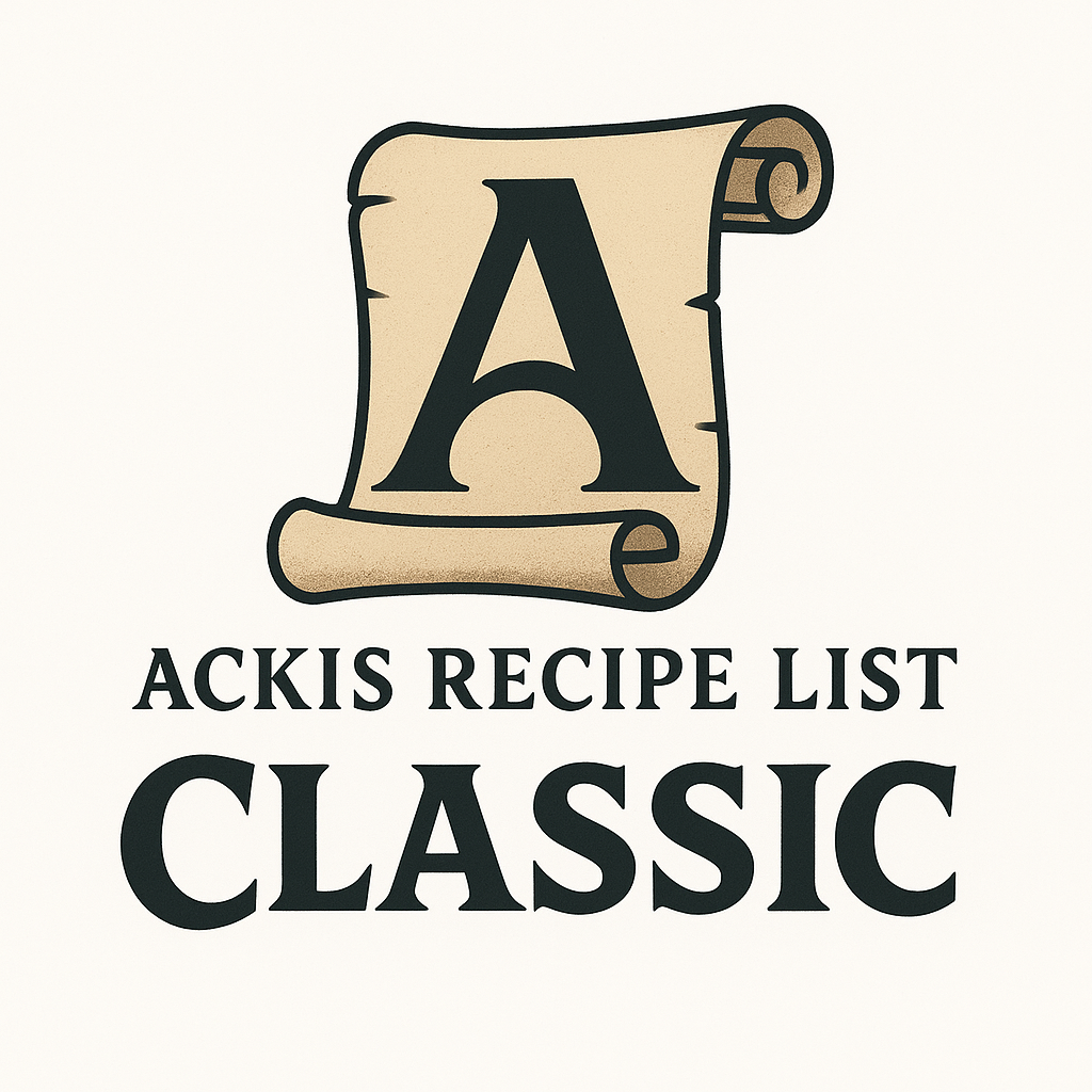 Ackis Recipe List Classic: Alchemy addon image logo