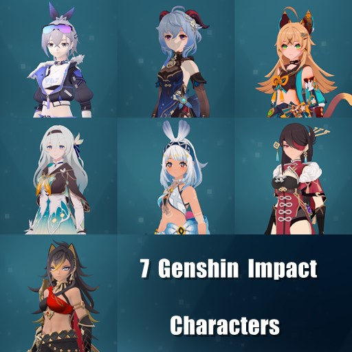 Play as 7 Genshin Impact characters