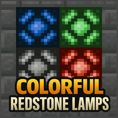 Colorful Redstone Lamps logo