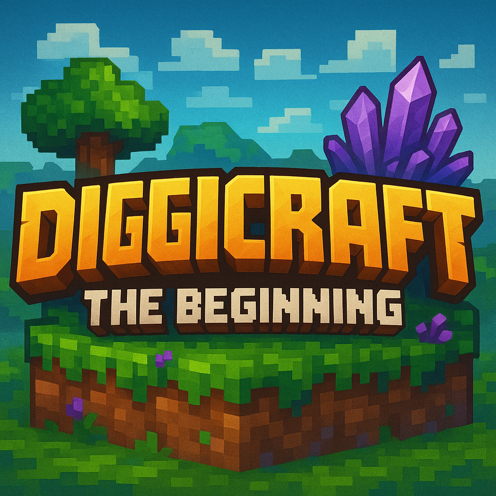 Diggicraft -  The Beginning logo