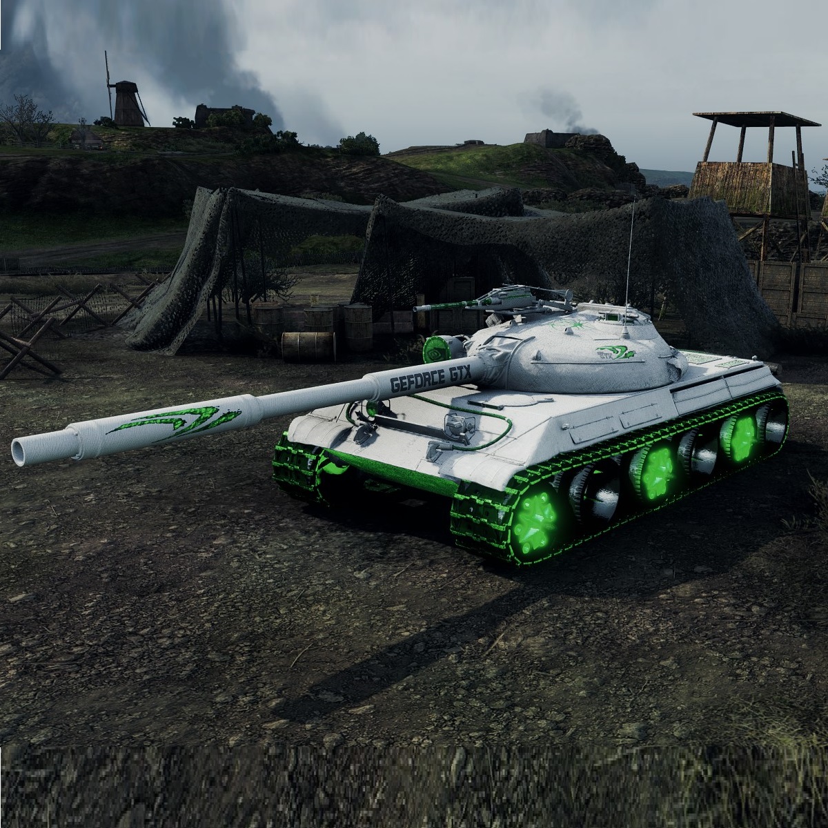 Overview - Object 430U "Nvidia-Style white" - Skins - Projects - World