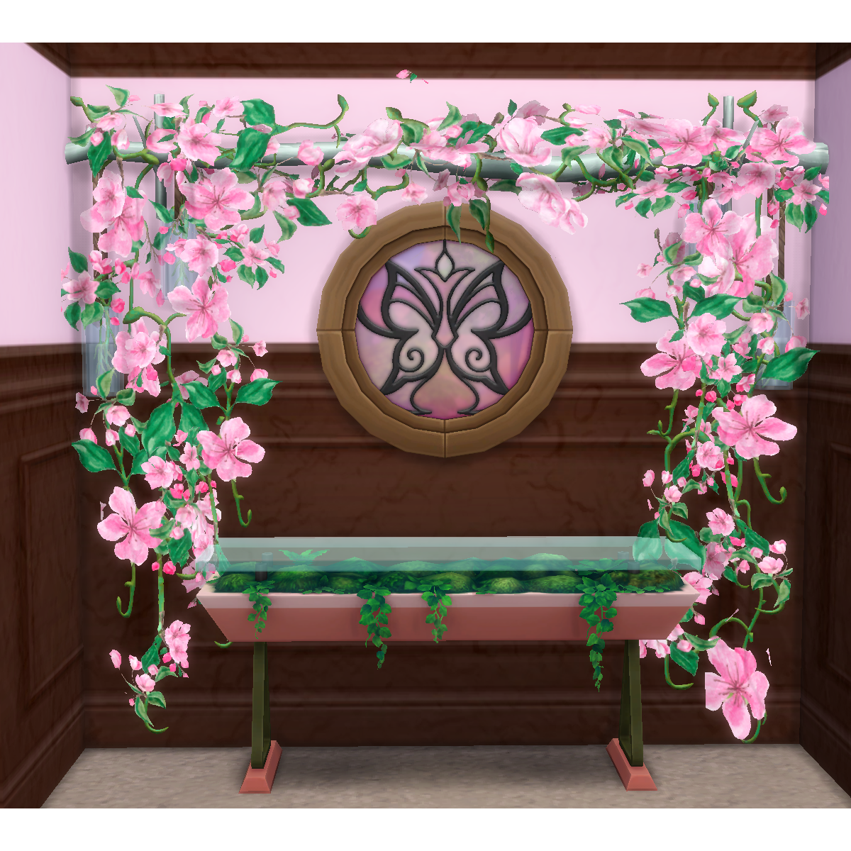 Cherry blossom decor logo
