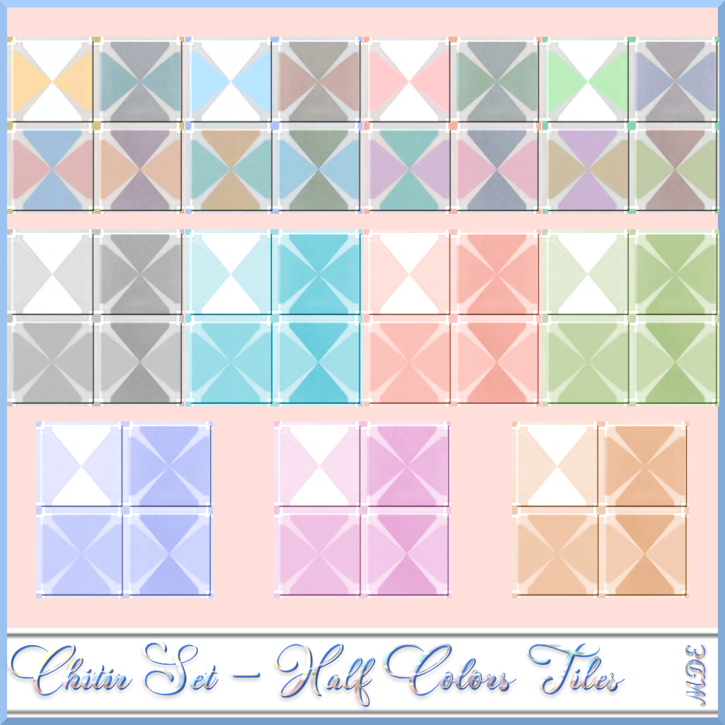 Chitir Set - Half Colors Tiles logo