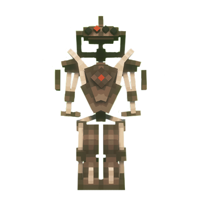 Exoskeleton armor logo