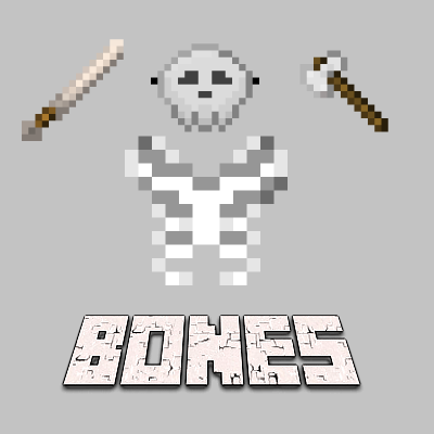 Bone Items: Tools and Armor logo