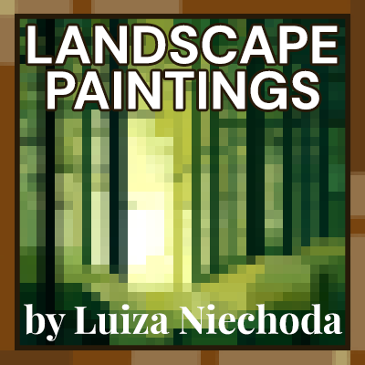 Landscape Paintings by Luiza Niechoda logo