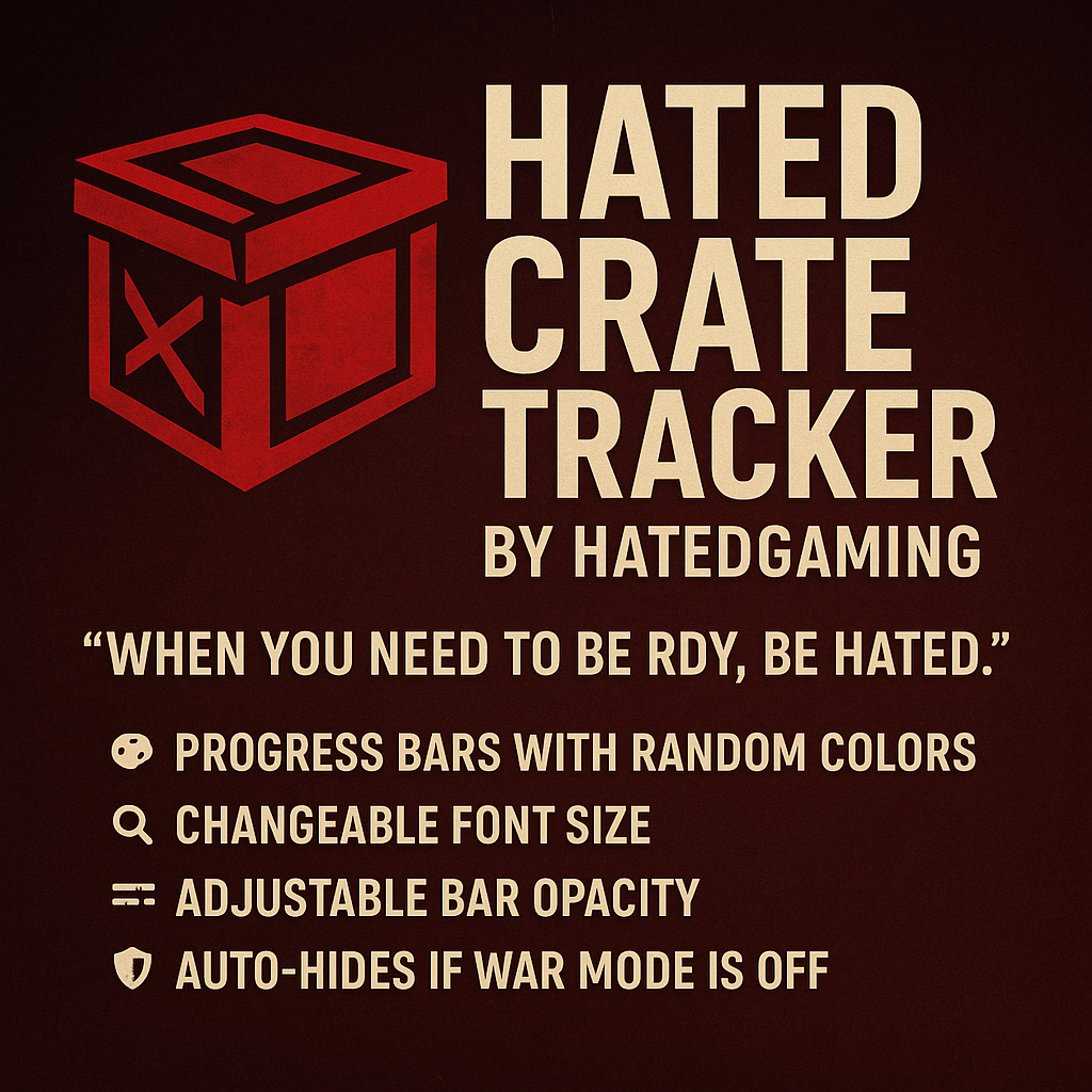 Hated Crate Tracker logo