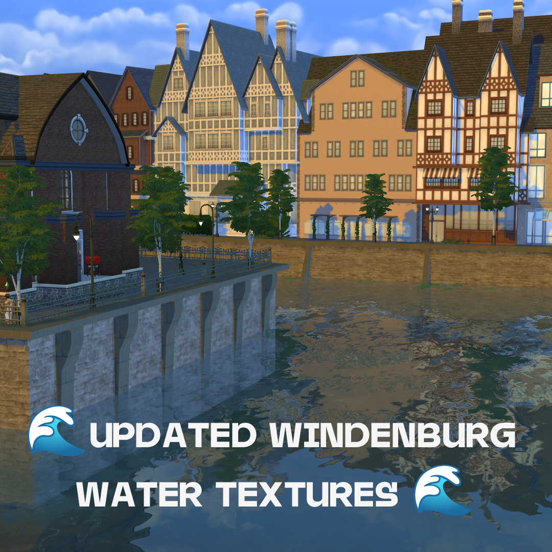 Updated Windenburg Water Textures