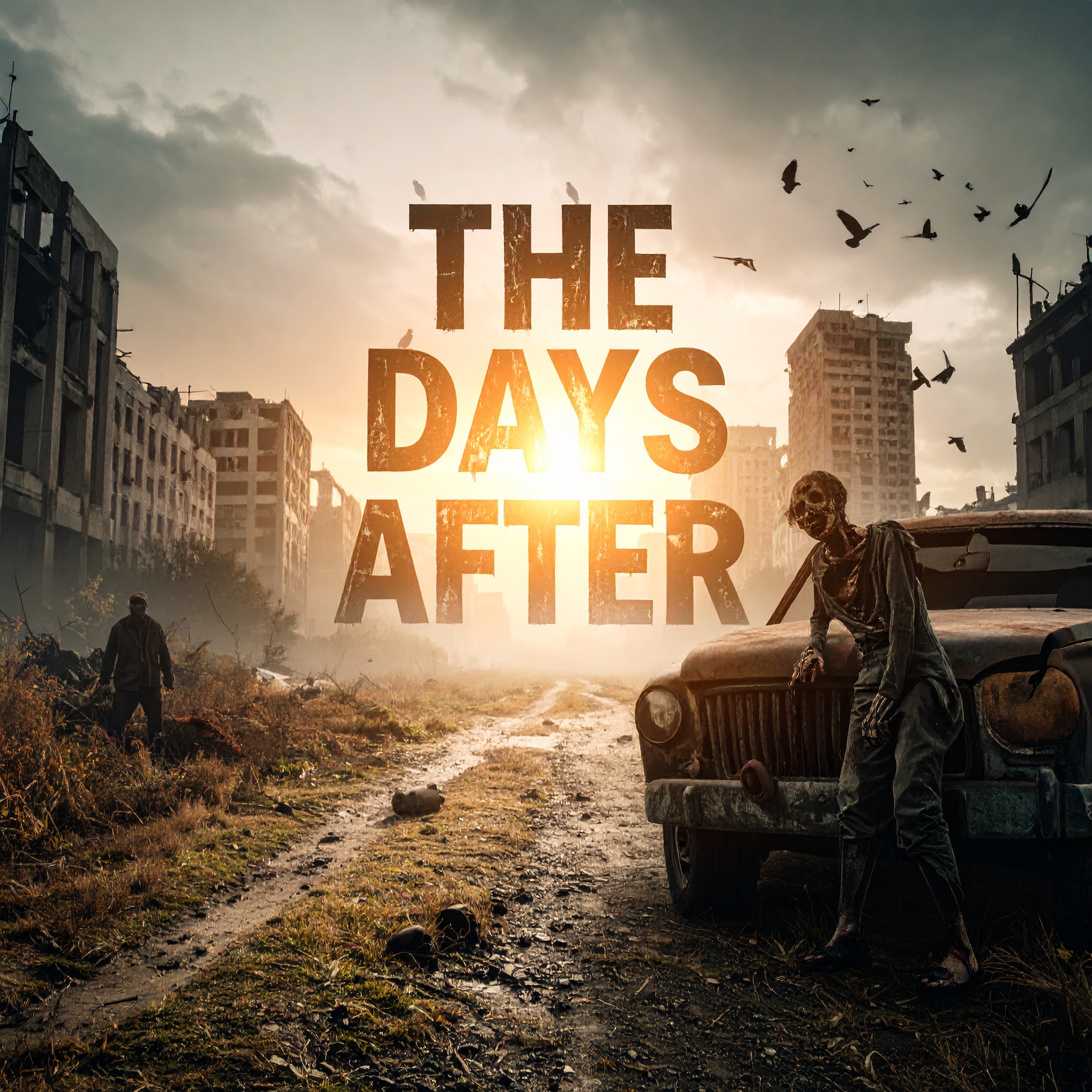    The Days After   -   Zombie Apocalypse logo