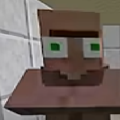 No No Wait Villager Scream logo