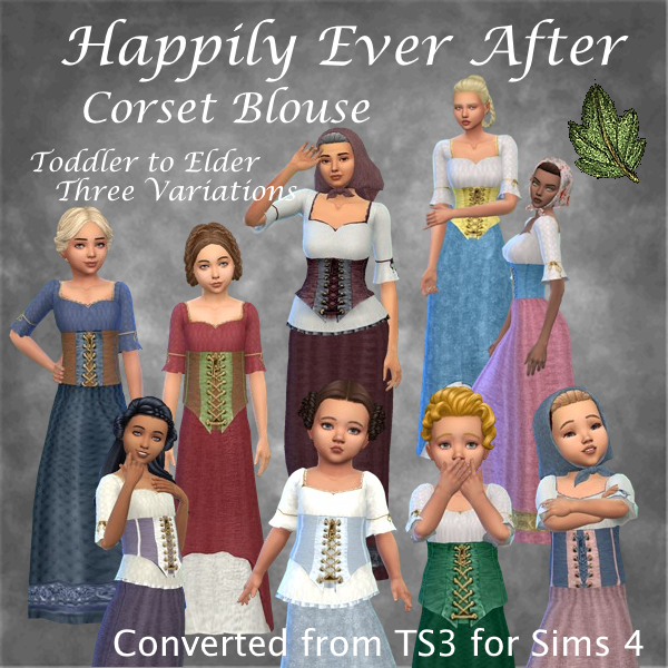 Happily Ever After - Corset Blouse Top logo