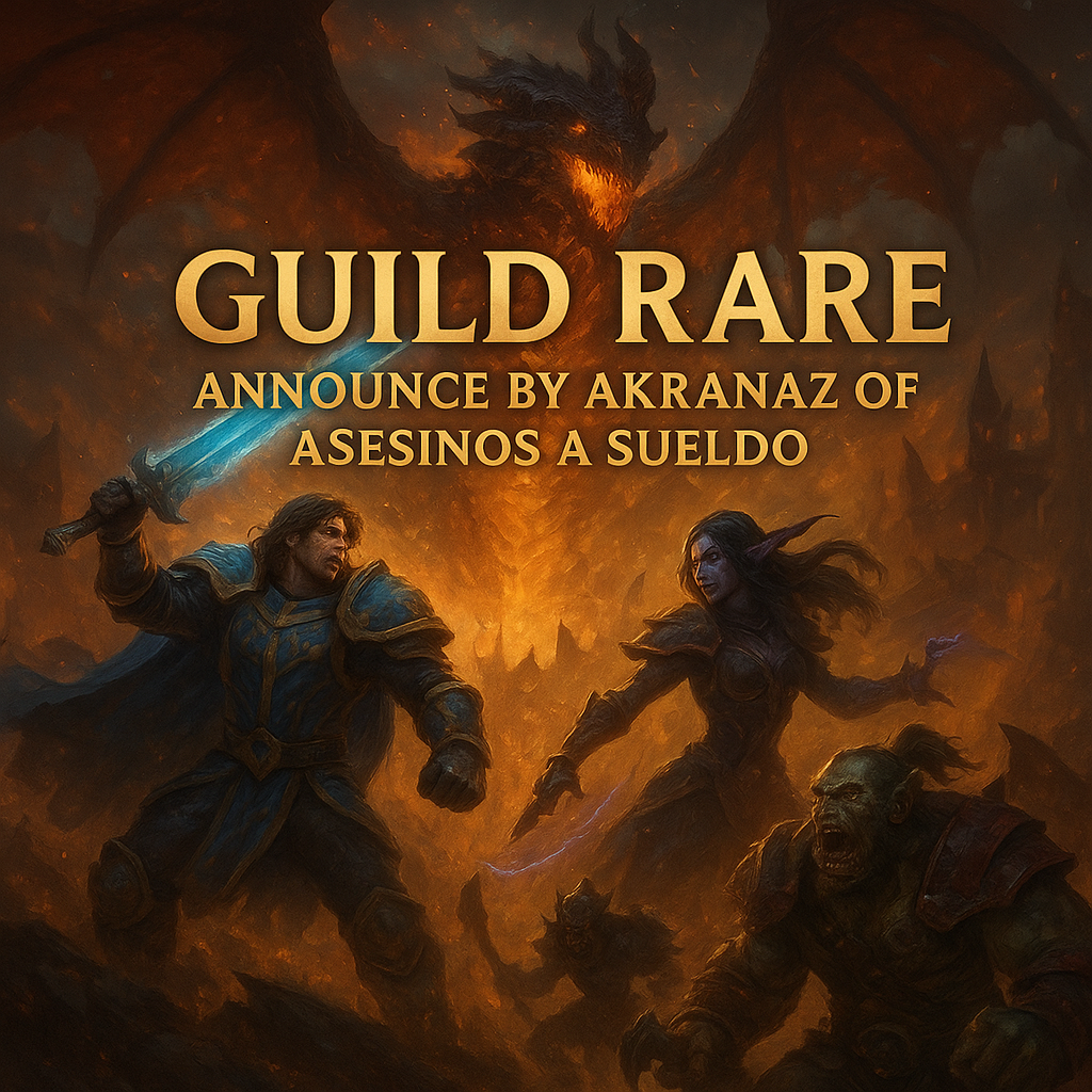 Guild Rare Announce   by akranaz  logo