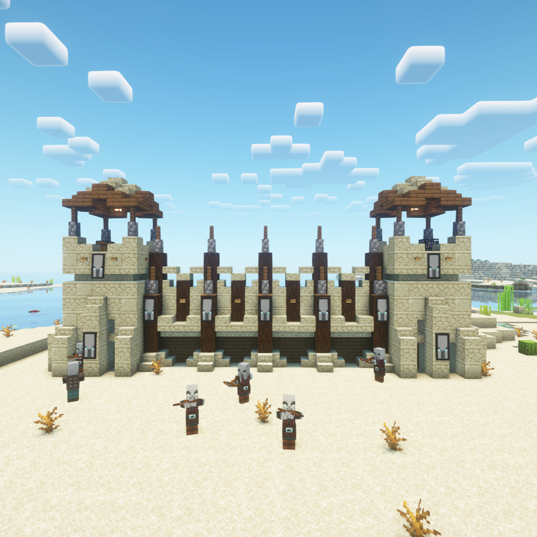 Desert Pillager Wall logo